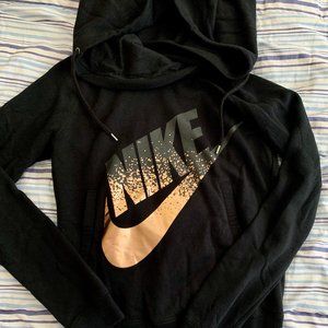 Nike BLACK/GOLD WRAP HOODIE